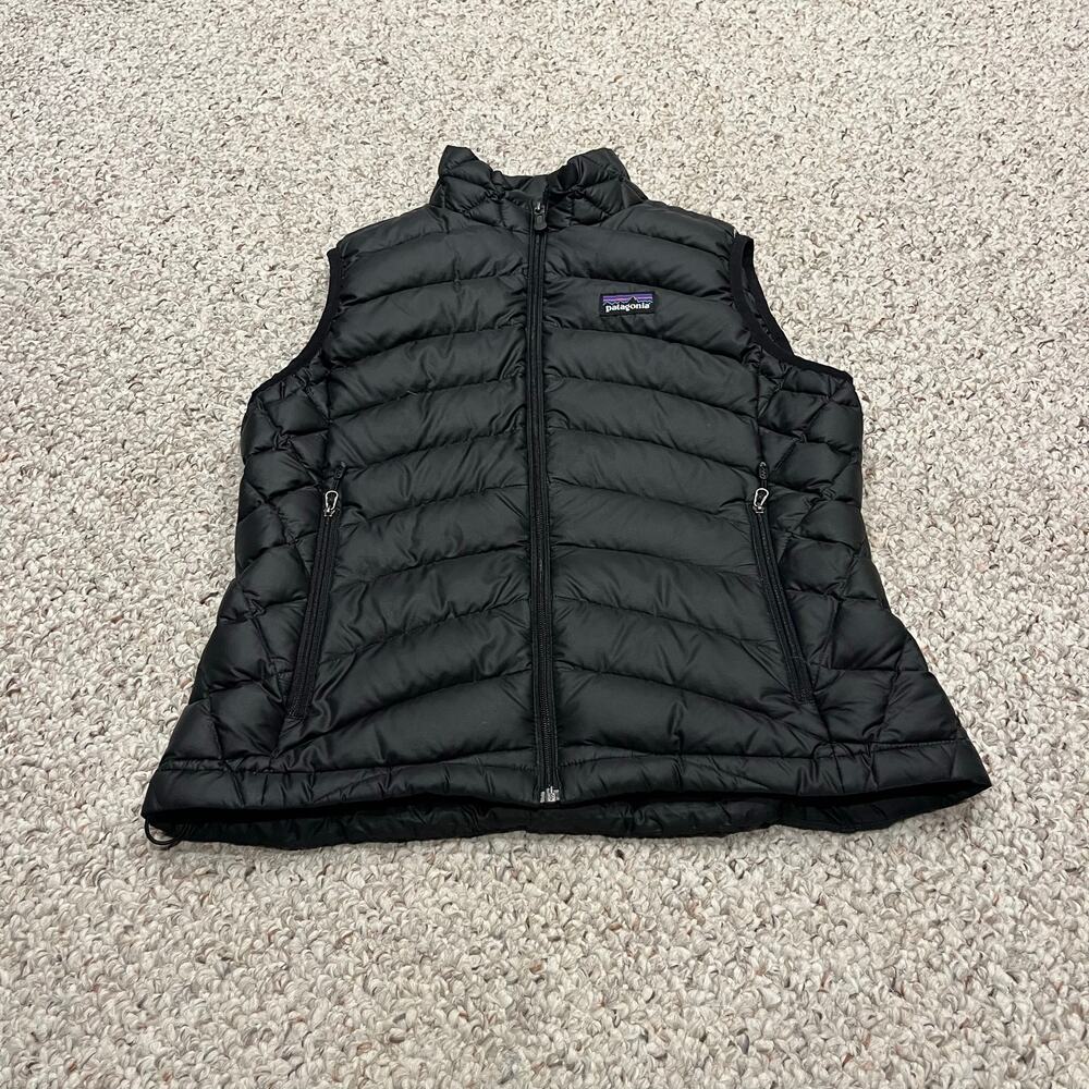 Patagonia Down Sweater Vest S Black Puffer Outdoor Gorpcore Winter Casual